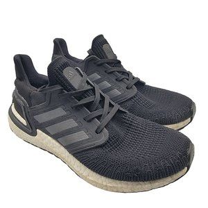 Adidas Ultraboost 20 Womens Size 8 Core Black Running Walking Sneaker Shoes